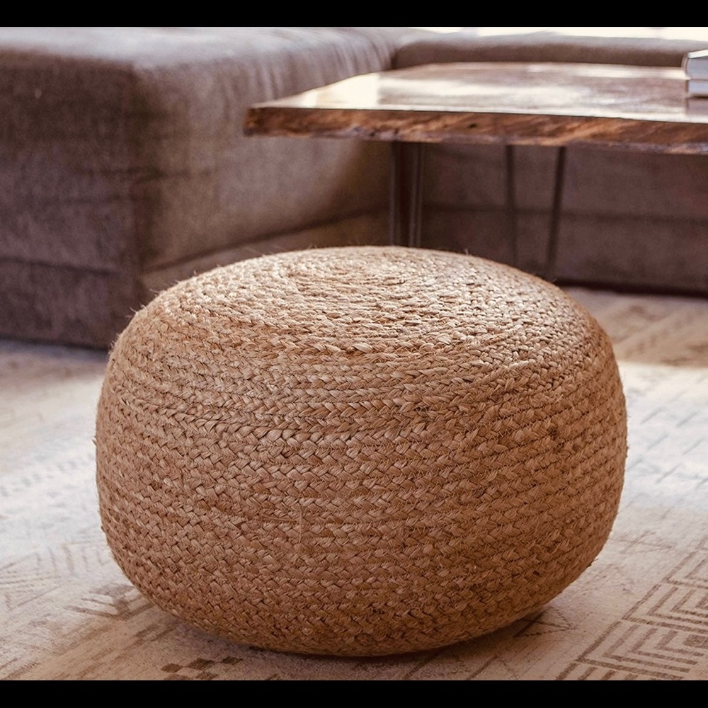 Rattan Ottoman